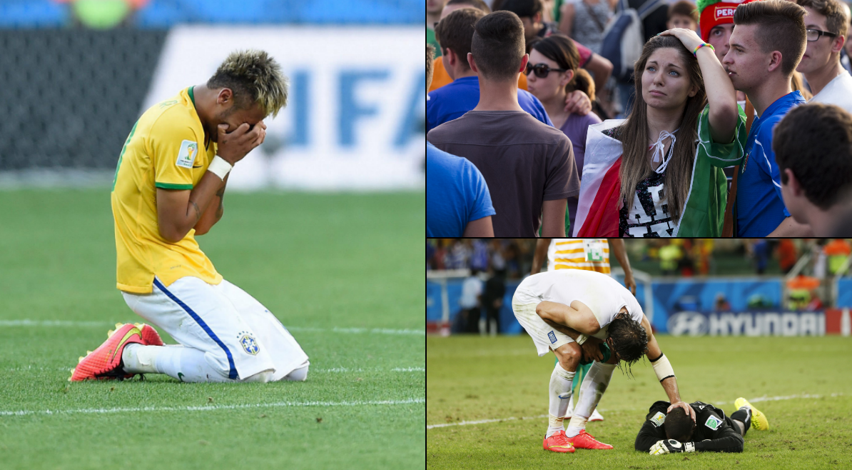 Tårar, Cristiano Ronaldo, Bevis, David Villa, VM, David Luiz, Mästerskap, Neymar